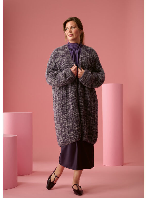 Lana Grossa LONGCARDIGAN Pelo Cashmere