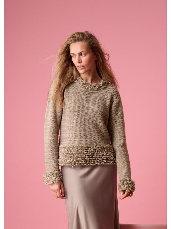 Lana Grossa PULLOVER Chiaro