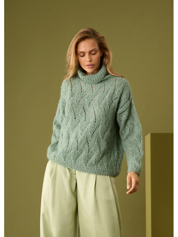Lana Grossa PULLOVER Alpaca Air II