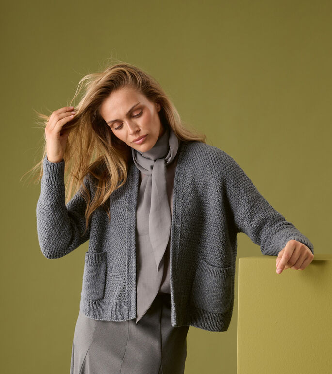 CARDIGAN Chiaro von Lana Grossa