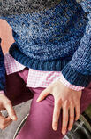 Lana Grossa HERRENPULLI COOL WOOL Big Melange (GOTS)