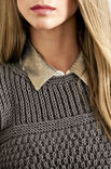 Lana Grossa MUSTERMIXPULLI BINGO Melange (GOTS)