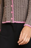 Lana Grossa JACKE MIT ZÖPFEN UND RIPPEN Cool Wool