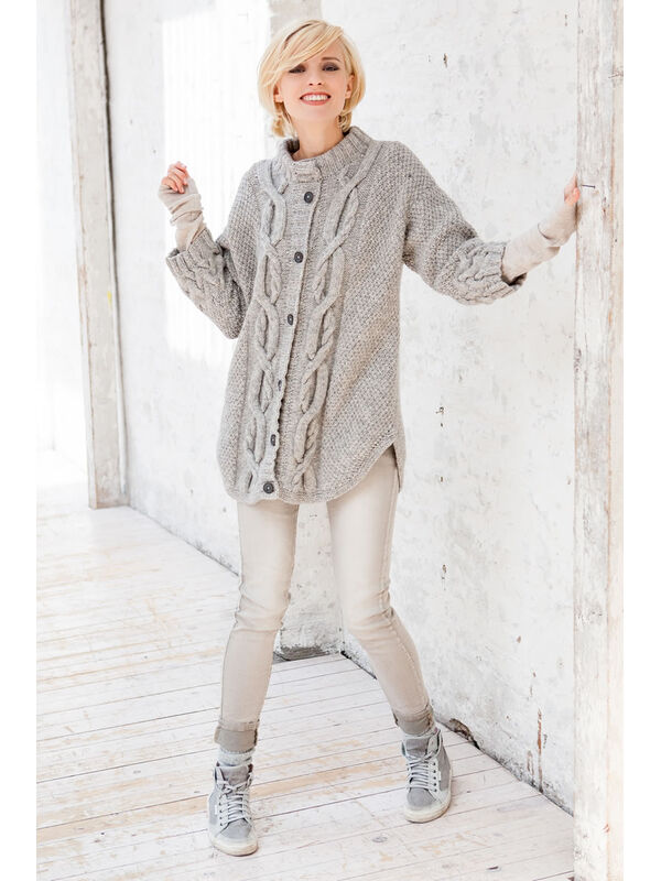 Lana Grossa MUSTERJACKE Alta Moda Alpaca