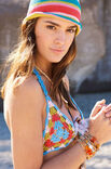 Lana Grossa BIKINI-OBERTEIL AUS DREIECKSMOTIVEN Cotone