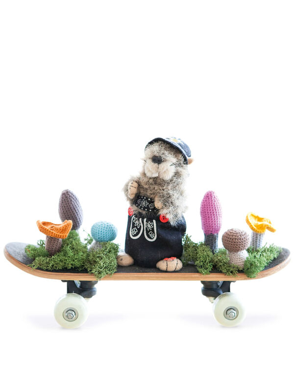 Lana Grossa PILZE IN FESTEN MASCHEN GEHÄKELT COOL WOOL Melange (GOTS)