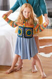 Lana Grossa KINDERJACKE MIT MOTIVEN UND NOPPENMUSTER COOL WOOL Big Melange (GOTS) / Silkhair