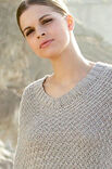 Lana Grossa PONCHO IM RIPPENWEBMUSTER Linarte