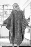Lana Grossa FLEDERMAUS-CARDIGAN MIT AJOURBORDÜREN Cloud Degradé