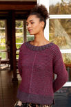 Lana Grossa PULLI KRAUS RECHTS MIT GLATT-LINKS-BLENDEN Insieme/Cool Air