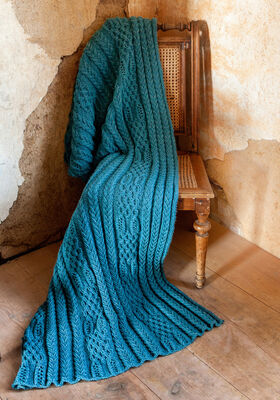 PLAID IM ARANMUSTER Alta Moda Cashmere 16 von Lana Grossa
