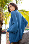 Lana Grossa JACKE MIT TIEFEM RAGLAN UND LOCHREIHEN Ecopuno