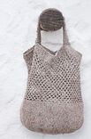 Lana Grossa TASCHE MIT FESTEN MASCHEN UND NETZMUSTER About Berlin Sparkly