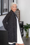 Lana Grossa CARDIGAN GLATT RECHTS MIT SCHALKRAGEN Peloso