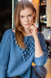 Lana Grossa PULLI KRAUS RECHTS MIT NOPPENDREIECK Lala Berlin Lovely Cotton