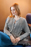 Lana Grossa JACKE IM AJOURMUSTER Mary‘s Tweed