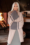 Lana Grossa KIMONOJACKE IM HALBPATENTMUSTER Tre Seta