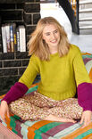 Lana Grossa PULLI MIT GLATT RECHTS UND PERLRIPPENMUSTER Alta Moda Cashmere 16