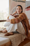 Lana Grossa CARDIGAN IM HEBEMASCHENMUSTER Ecopuno & Silkhair
