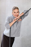 Lana Grossa RAGLANPULLI MIT ZOPFSTREIFEN Cool Merino Big