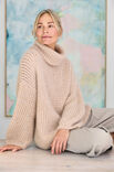 Lana Grossa ROLLKRAGENPULLI Nebbia & Silkhair