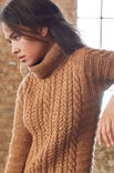 Lana Grossa PULLI MIT ZOPF-, FISCHGRÄT- UND QUERRIPPENMUSTER Alta Moda Alpaca