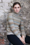 Lana Grossa PULLI IM HALBPATENTMUSTER Cashmere 16 Fine Degradé