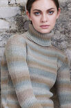 Lana Grossa PULLI IM HALBPATENTMUSTER Cashmere 16 Fine Degradé
