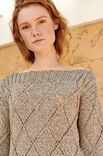 Lana Grossa PULLI IM LOCH-RAUTENMUSTER About Berlin Sparkly