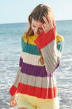 Lana Grossa RAGLANPULLI IN RIPPEN Fourseason