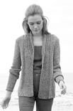 Lana Grossa JACKE MIT RIPPENSCHALKRAGEN About Berlin Sparkly