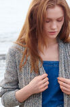 Lana Grossa JACKE MIT RIPPENSCHALKRAGEN About Berlin Sparkly