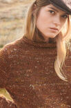 Lana Grossa PULLI MIT LOCHMUSTERBORDÜREN Only Tweed