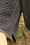 Lana Grossa RAGLANPULLI MIT ARAN- UND PERLMUSTER Slow Wool Canapa/Cool Air Fine