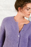 Lana Grossa RUNDPASSENJACKE IM HALBPATENTMUSTER Brigitte No. 2