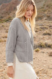 Lana Grossa CARDIGAN IM STRUKTURMUSTER Fourseason