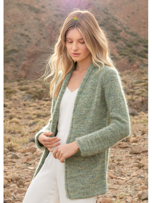 Lana Grossa RAGLANJACKE Landlust Sommerseide Mélange & Silkhair