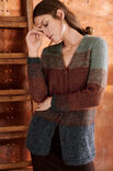 Lana Grossa CARDIGAN GLATT RECHTS Silkhair & Diamante
