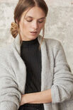 Lana Grossa ZIPFELJACKE GLATT RECHTS Brigitte No. 2