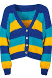 Lana Grossa CARDIGAN IM HALBPATENTMUSTER Brigitte No. 2
