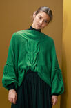Lana Grossa PULLI MIT ZOPFMUSTER Ecopuno