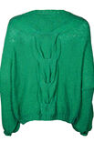 Lana Grossa PULLI MIT ZOPFMUSTER Ecopuno