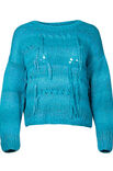 Lana Grossa PULLI MIT LOCHMUSTER Piuma