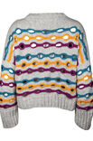 Lana Grossa PULLI MIT QUERRIPPEN-LOCHMUSTER Alta Moda Cashmere 16