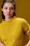 Lana Grossa PULLI MIT PERLMUSTER/RIPPENBUND Lala Berlin Lovely Cotton & Brillino