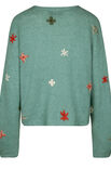 Lana Grossa CARDIGAN MIT STICKBLÜTEN Allora