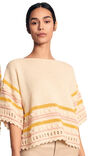 Lana Grossa PULLI GLATT RECHTS MIT MUSTERMIX UND NOPPENRAND Ecopuno
