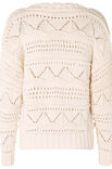 Lana Grossa PULLI MIT LOCHMUSTER UND BIESEN Riserva