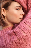 Lana Grossa PULLI IM AJOURMUSTER Linarte & Silkhair