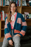 Lana Grossa JACKE IM HALBPATENTMUSTER Brigitte No. 3 & Nuvoletta
